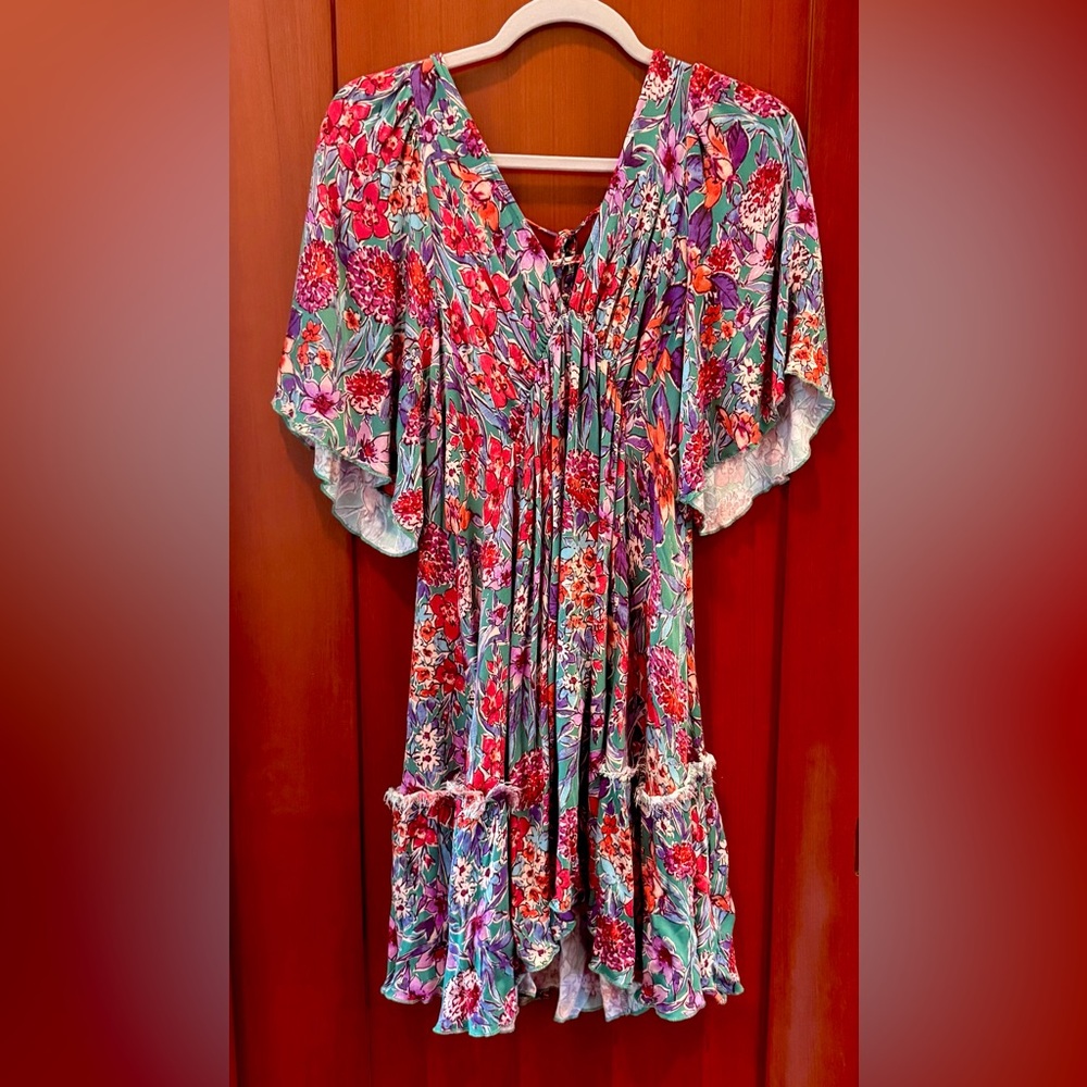 Mahina Colorful Floral Dress